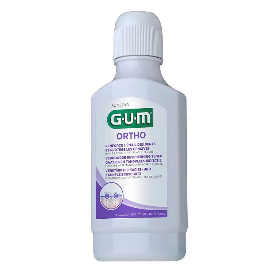 Gum Ortho Anti-Plaque Bath 300 ml
