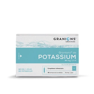 Granions Potassium 30 vials 60 ml