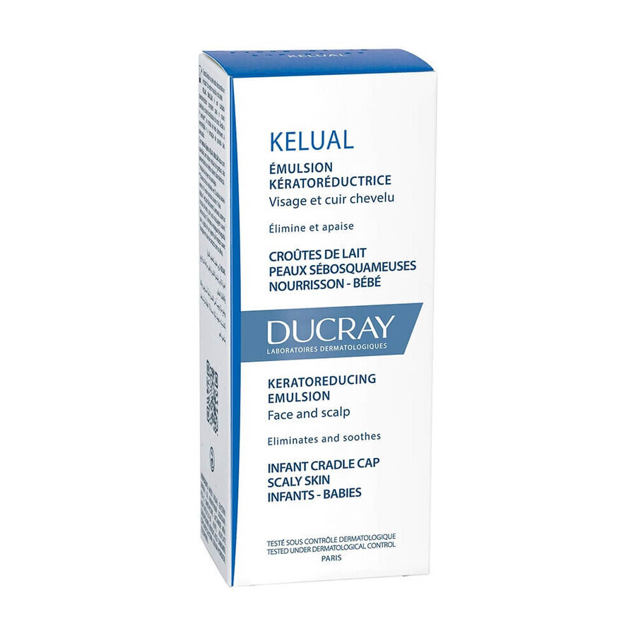 Ducray Kelual Keratoregulatory Emulsion Milky Scab Infants Face and Scalp 50ml Ducray Kelual Keratoregulatory Emulsion Milky Scab Infants Face and Scalp 50ml