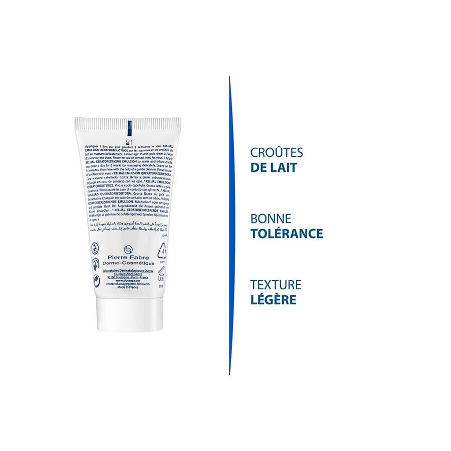 Ducray Kelual Keratoregulatory Emulsion Milky Scab Infants Face and Scalp 50ml Ducray Kelual Keratoregulatory Emulsion Milky Scab Infants Face and Scalp 50ml