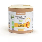 Nat&Form Propolis, Honey and Eucalyptus Organic Soothes Throat 45 gummy candies