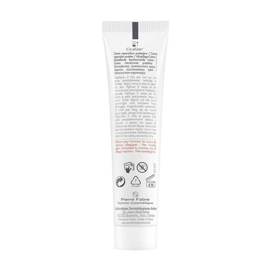 Avène Cicalfate+ Schützende restrukturierende Creme Zerbrechliche und gereizte Haut 100ml