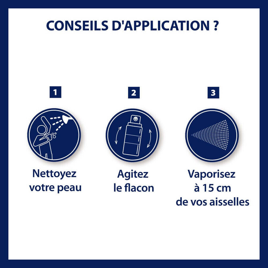 Etiaxil Déodorant Aérosol Protection 48h Transpiration Modérée Peaux sensibles 150ml