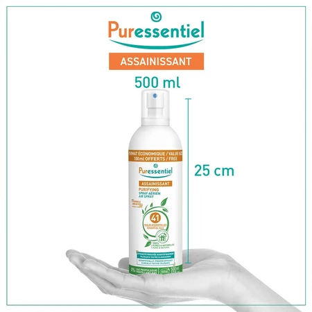 Puressentiel Luchtzuiverende Spray met 41 essentiële oliën 500 ml