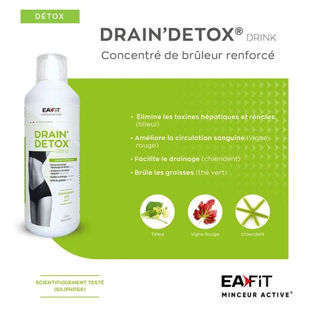 Eafit Detox Draining Detoxifiant 500ml