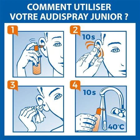Audispray Oordopje Junior 25ml