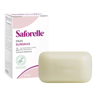 Saforelle Superfat Bar zur Körperpflege für empfindliche Haut 100 g