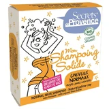 Secrets de Provence Natural Yellow Clay Solid Shampoo für normales Haar 85g