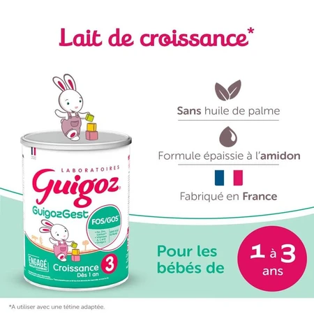 Guigoz Guigozgest Growth 3 Milk Powder From 1 year 800g