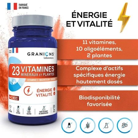 Granions 23 Vitaminen, mineralen en planten 90 tabletten