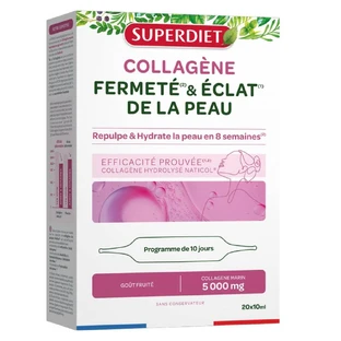 Superdieet Collageen versteviging en glans fruitige smaak 20x10ml