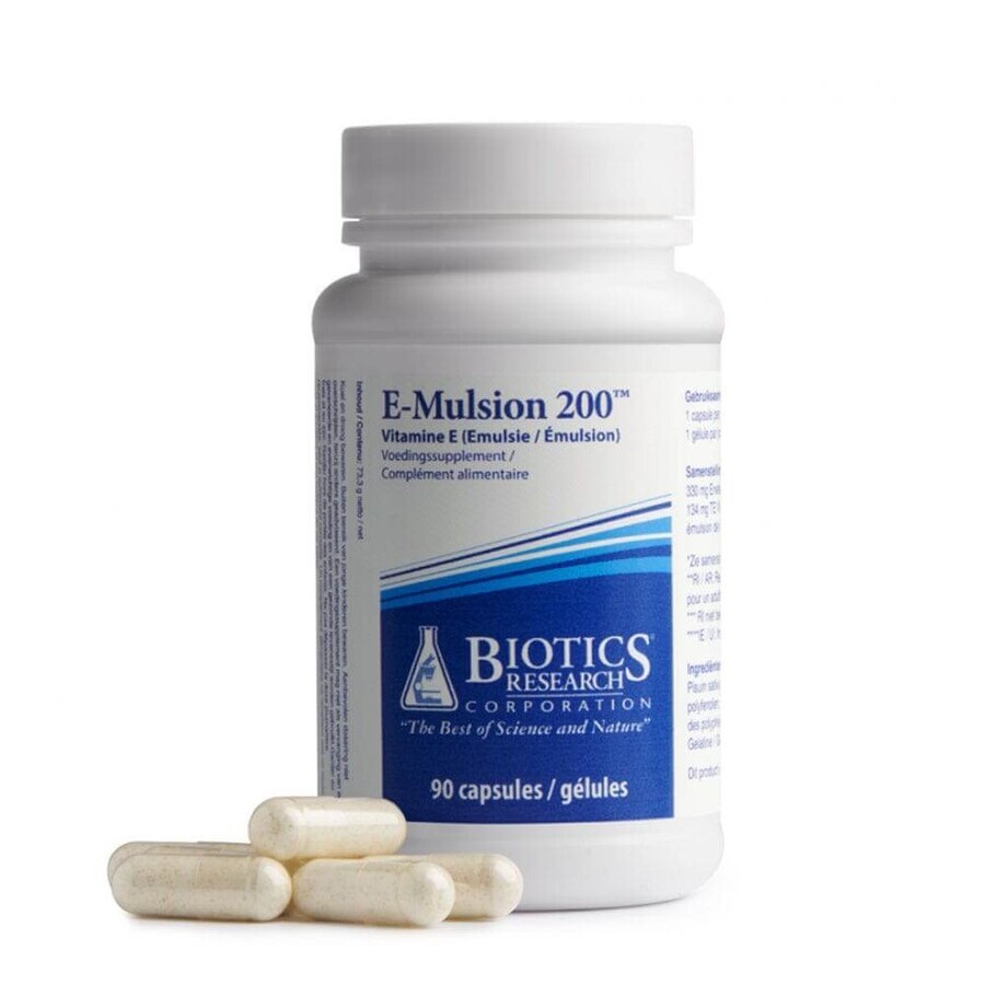 Biotics Research E-Mulsion 200 90 capsules