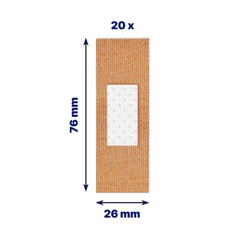 Elastoplast Cerotti Waterproof Extra Resistenti 1 Formato 20pz