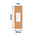 Elastoplast Wasserdichtes Pflaster Extra Widerstandsfähig 1 Größe 20 St. Elastoplast Wasserdichtes Pflaster Extra Widerstandsfähig 1 Größe 20 St.