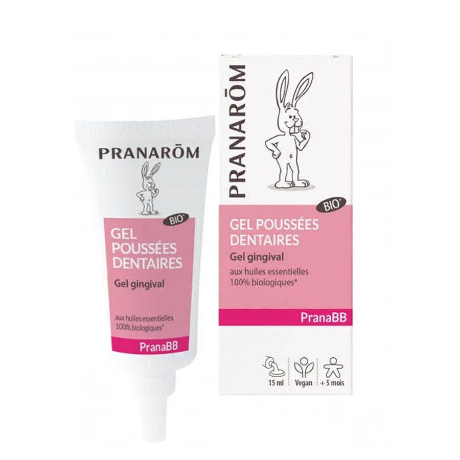 Pranarôm Pranabb Bio Zahnfleischgel für Zahnwachstum 15ml