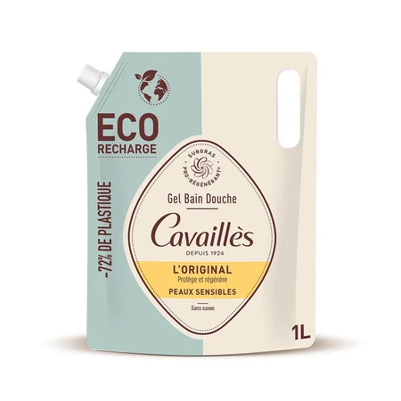 Cavaillès Eco Gel de Baño L'Original Piel Sensible 1L