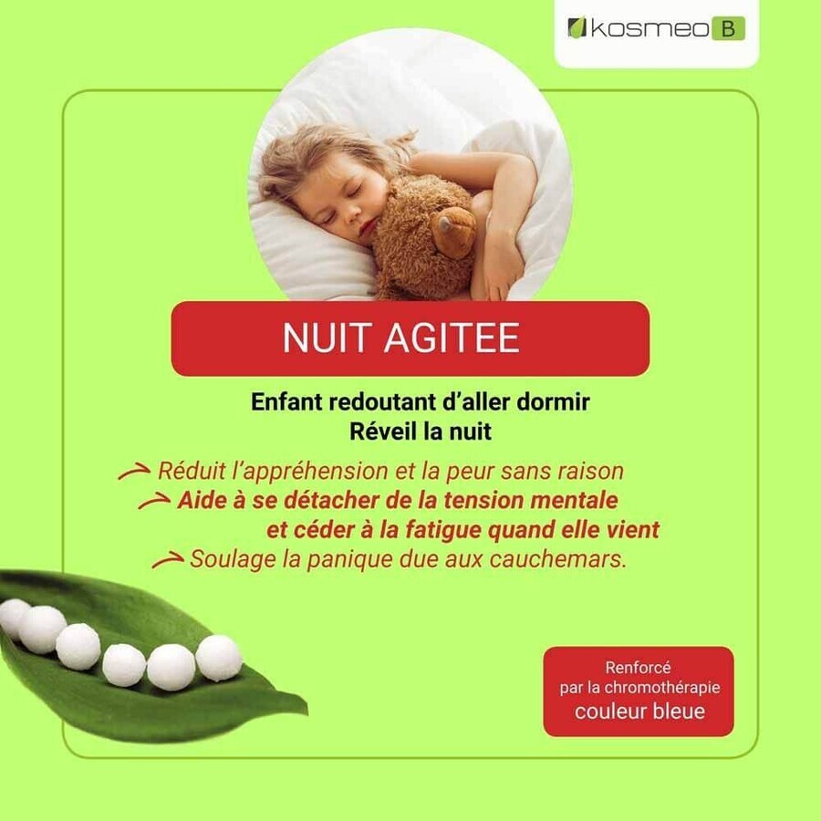 Kosmeo COMPLETE BACH BIO NIGHT AGITEE GRANULES 120 gránulos