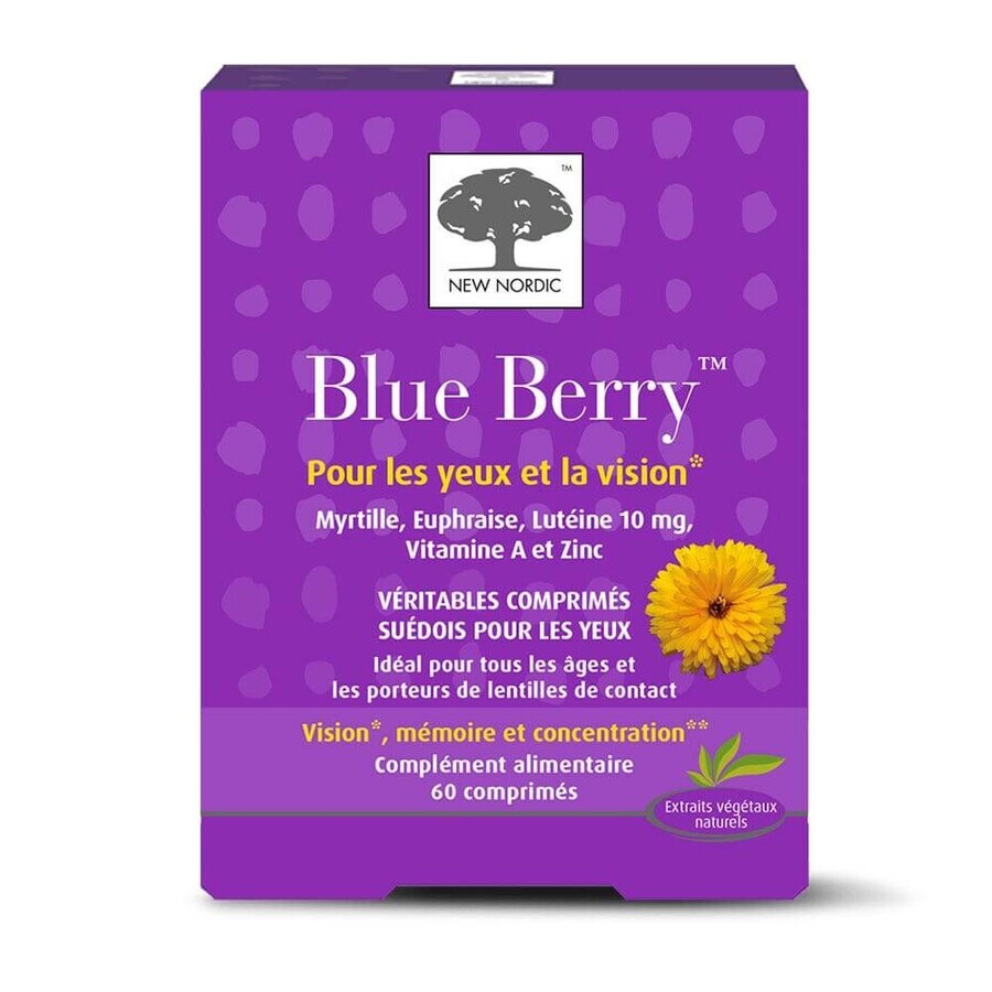New Nordic Blue berry 60 tablets