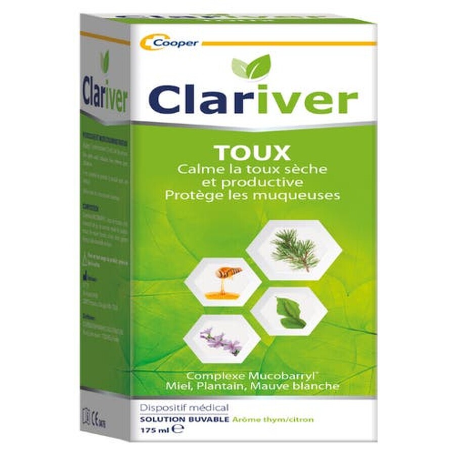 Clariver sirop de tuse pentru adulți 175 ml