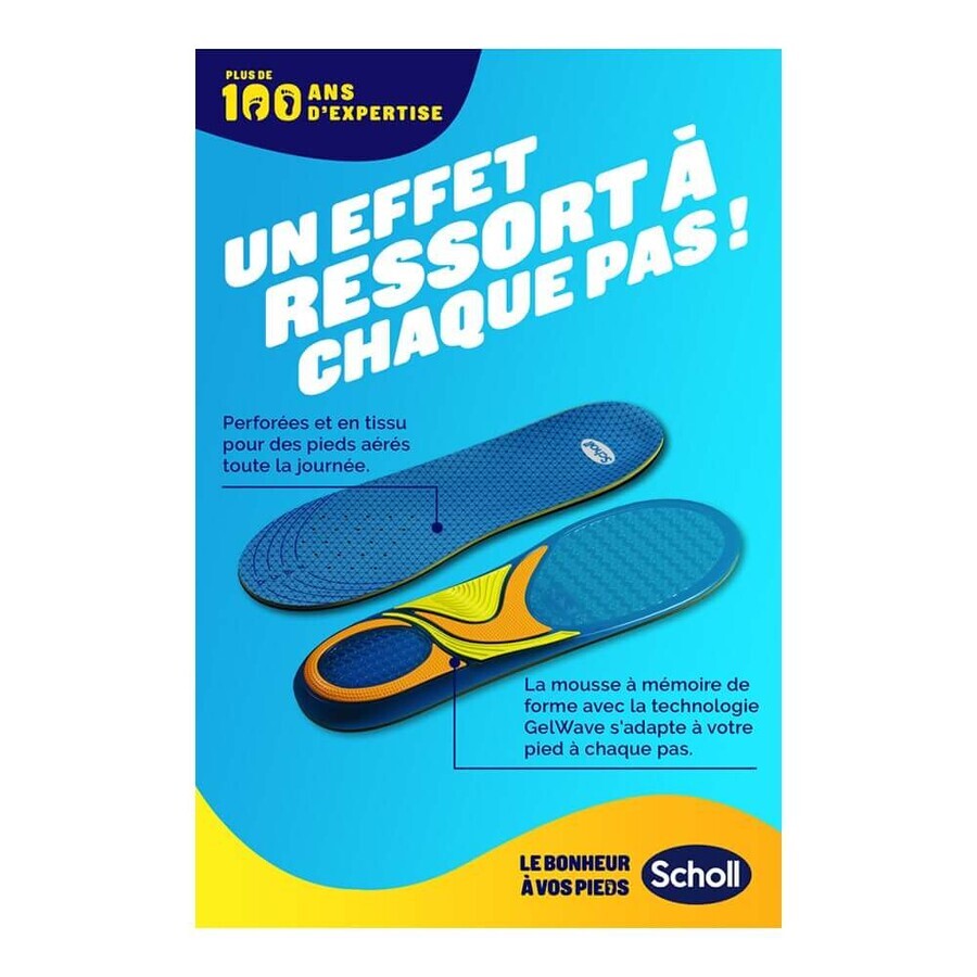 Scholl Expert Support Inlegzolen comfort platte casual schoenen 1 paar