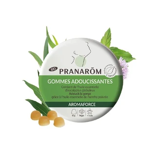 Pranarôm Aromaforce Bio Beruhigungsbonbons Eukalyptus und Minze 45g