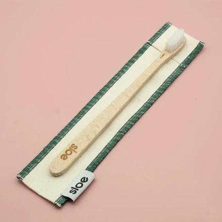 Cepillo de dientes Sloe Soft Bamboo + Etui