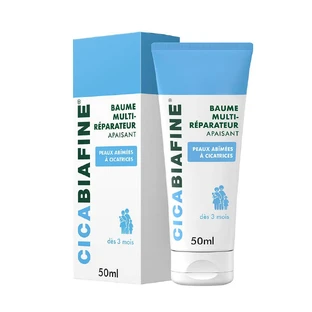 Cicabiafine Beruhigender Multi-Reparatur-Balsam Beschädigte Haut mit Narben 50ml