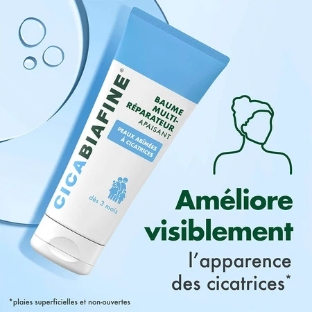 Cicabiafine Beruhigender Multi-Reparatur-Balsam Beschädigte Haut mit Narben 50ml