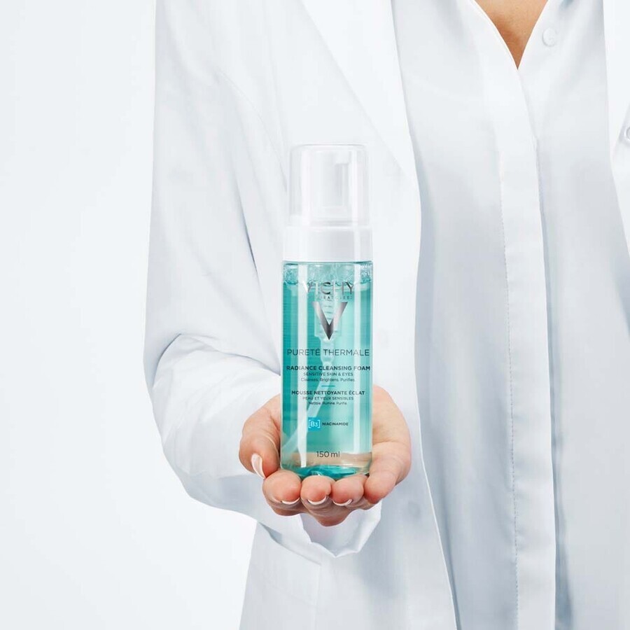 Vichy Purete Thermale Eau Moussante Nettoyante Peaux Sensibles 150ml Vichy Purete Thermale Eau Moussante Nettoyante Peaux Sensibles 150ml