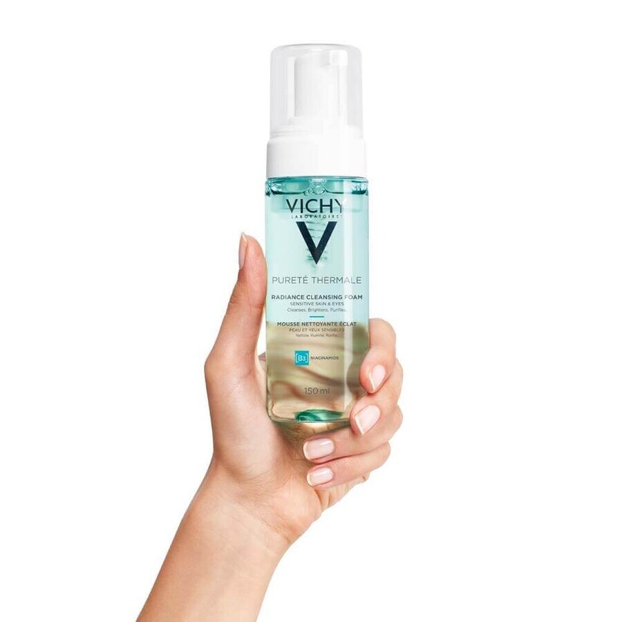 Vichy Purete Thermale Eau Moussante Nettoyante Peaux Sensibles 150ml Vichy Purete Thermale Eau Moussante Nettoyante Peaux Sensibles 150ml