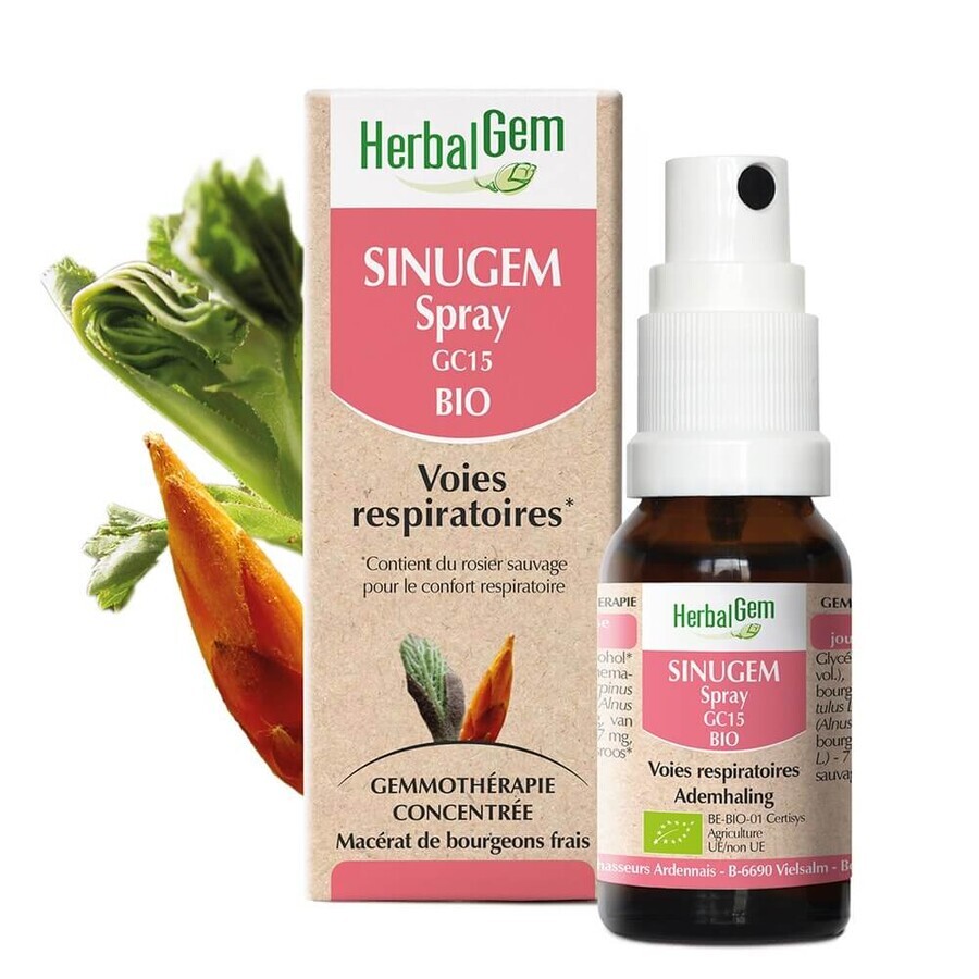 Herbalgem Gemmotherapy Complexes Sinugem Bio Spray respirator 15ml