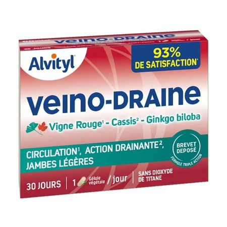 Alvityl Veino-draine 30 Gelulas