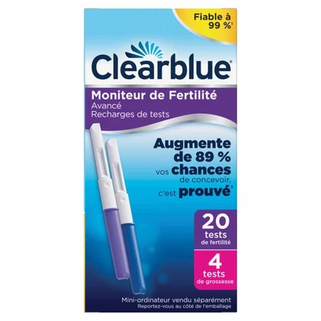 Clearblue Vruchtbaarheidsmonitor 24 Navulsticks