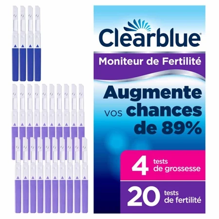Clearblue Vruchtbaarheidsmonitor 24 Navulsticks