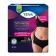 Tena Silhouette Women&#39;s Underwear Urinary Protect Low Waist Plus Noir