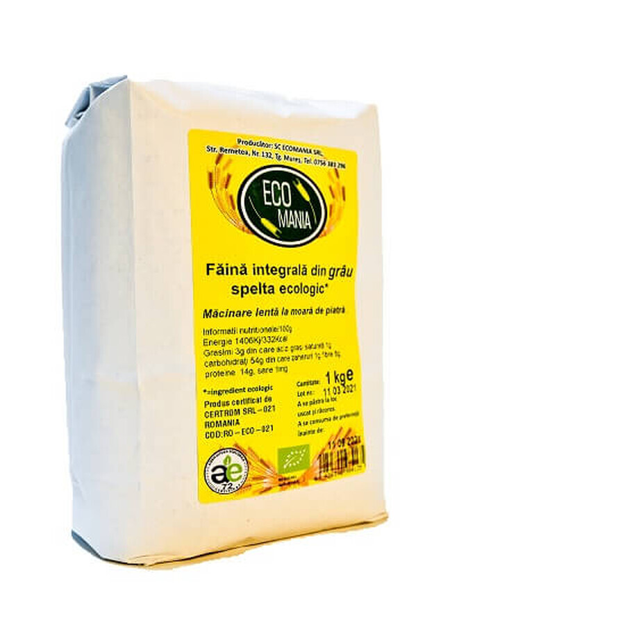 Comprar Harina integral de espelta, 1000 gr, Ecomania Harina integral de espelta, 1000 gr, Ecomania