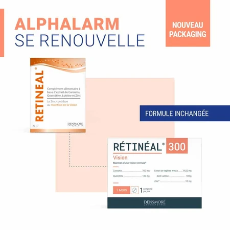 Densmore Ophtalmologie Retineal Maintien de la Vision 30 comprimés