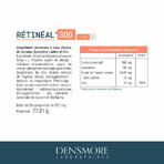 Densmore Ophthalmology Retinal Maintien de la Vision 30 Tablets