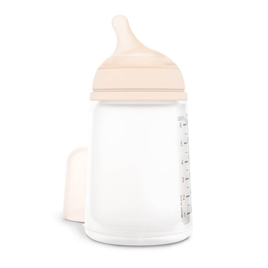 Suavinex Zero Biberón Anticólico Pocket Flow M Desde el nacimiento 270ml