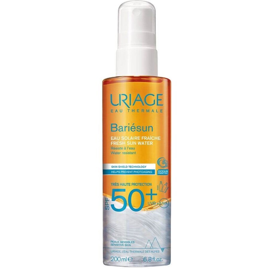 Buy Uriage Bariésun Eau Solaire Fraîche SPF50+ 200ml Uriage Bariésun Eau Solaire Fraîche SPF50+ 200ml