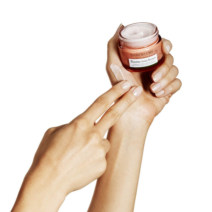 Sanoflore Rosa Baume De Rosee Hydratation Intensive Et Regeneration Nuit 50ml