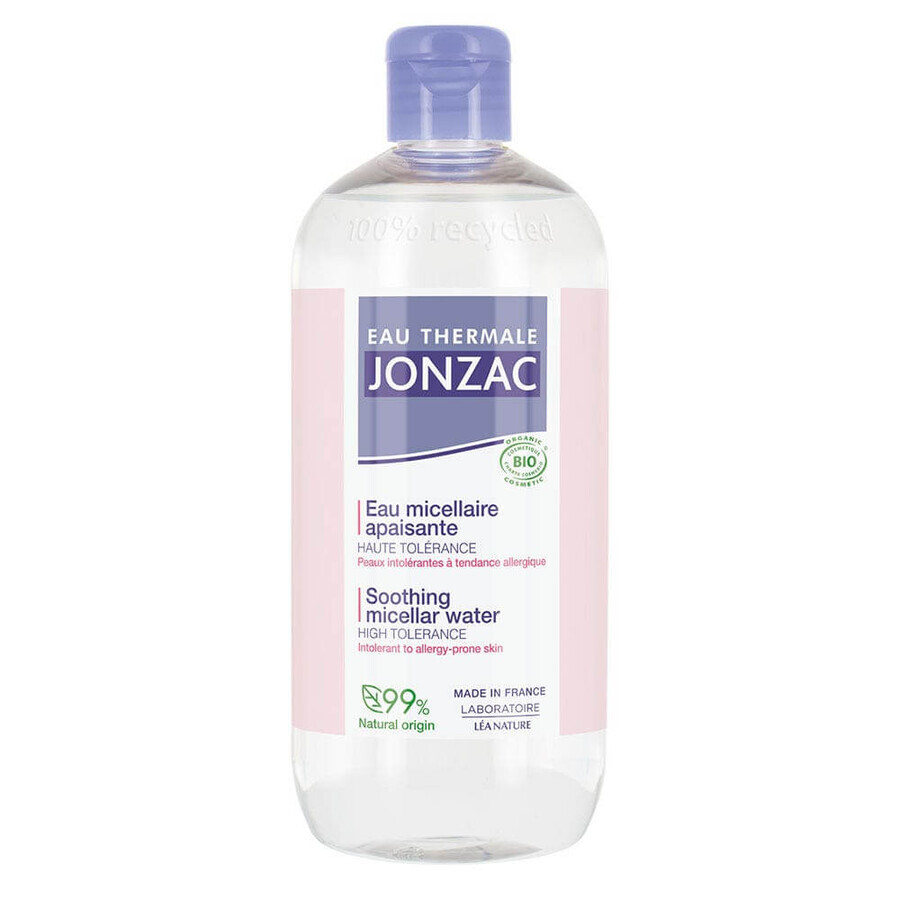 Eau thermale Jonzac Reactive Control organic soothing micellar water 500ml