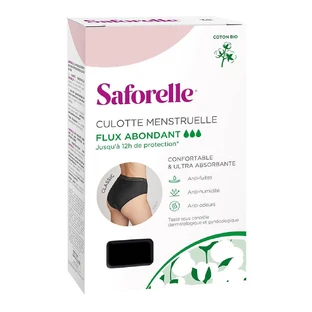 Saforelle Braga Menstrual Classic Ultra Absorbente Flujo Fuerte