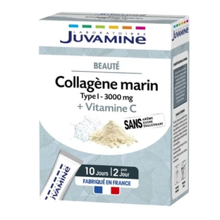 Juvamine Beauty Marine Kollagen Typ I 3000mg + Vitamine 20 Sitze