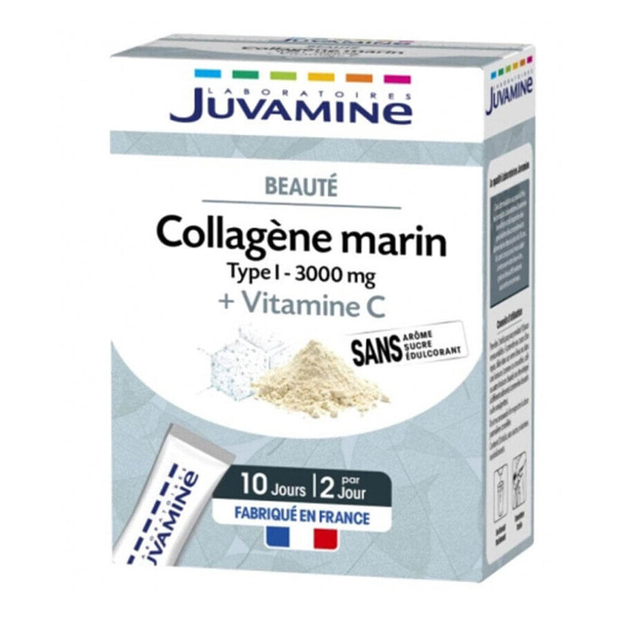Juvamine Beauty Marine Collagen Type I 3000mg + Vitamins 20 Seats