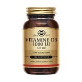 Solgar Vitamine D3 1000 IU Défenses Immunitaires Os/Cartilages 100 Kapseln