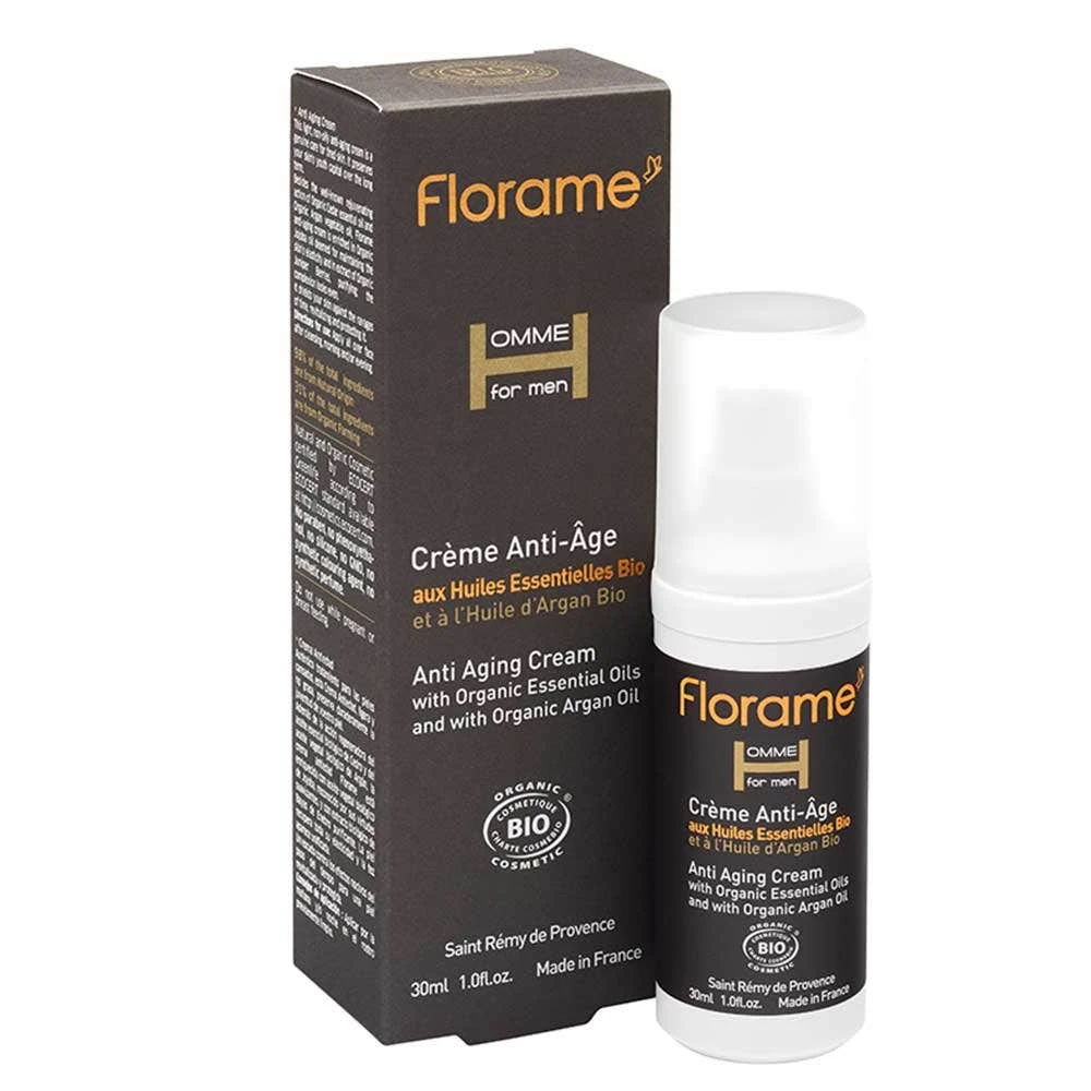 Florame Homme For Men Organic Anti-Aging Cream 30ml
