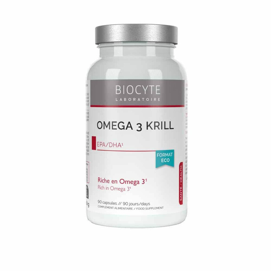 Biocyte Longevidad Omegakrill 90 Cápsulas