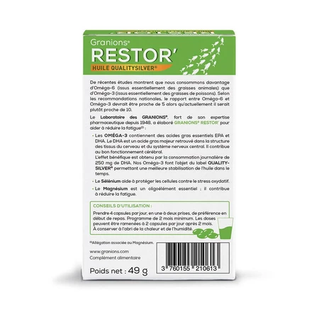 Granions Restore' 60 Capsules