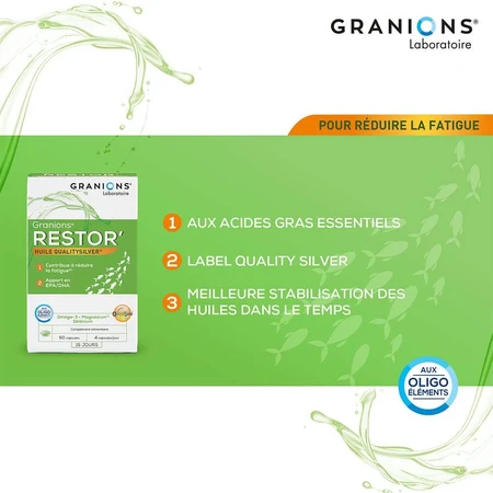 Granions Restore' 60 Capsules